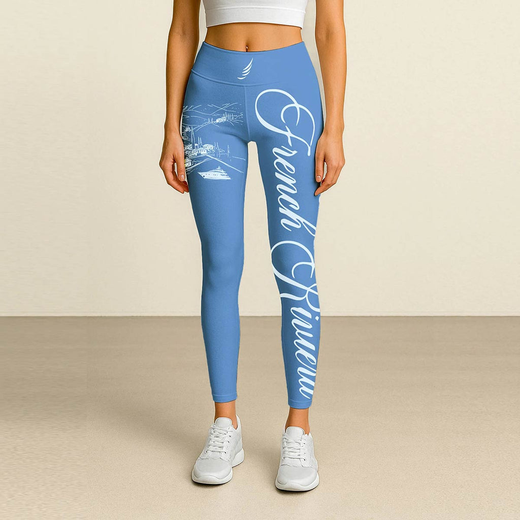 "Frenchy Landscape" Leggings