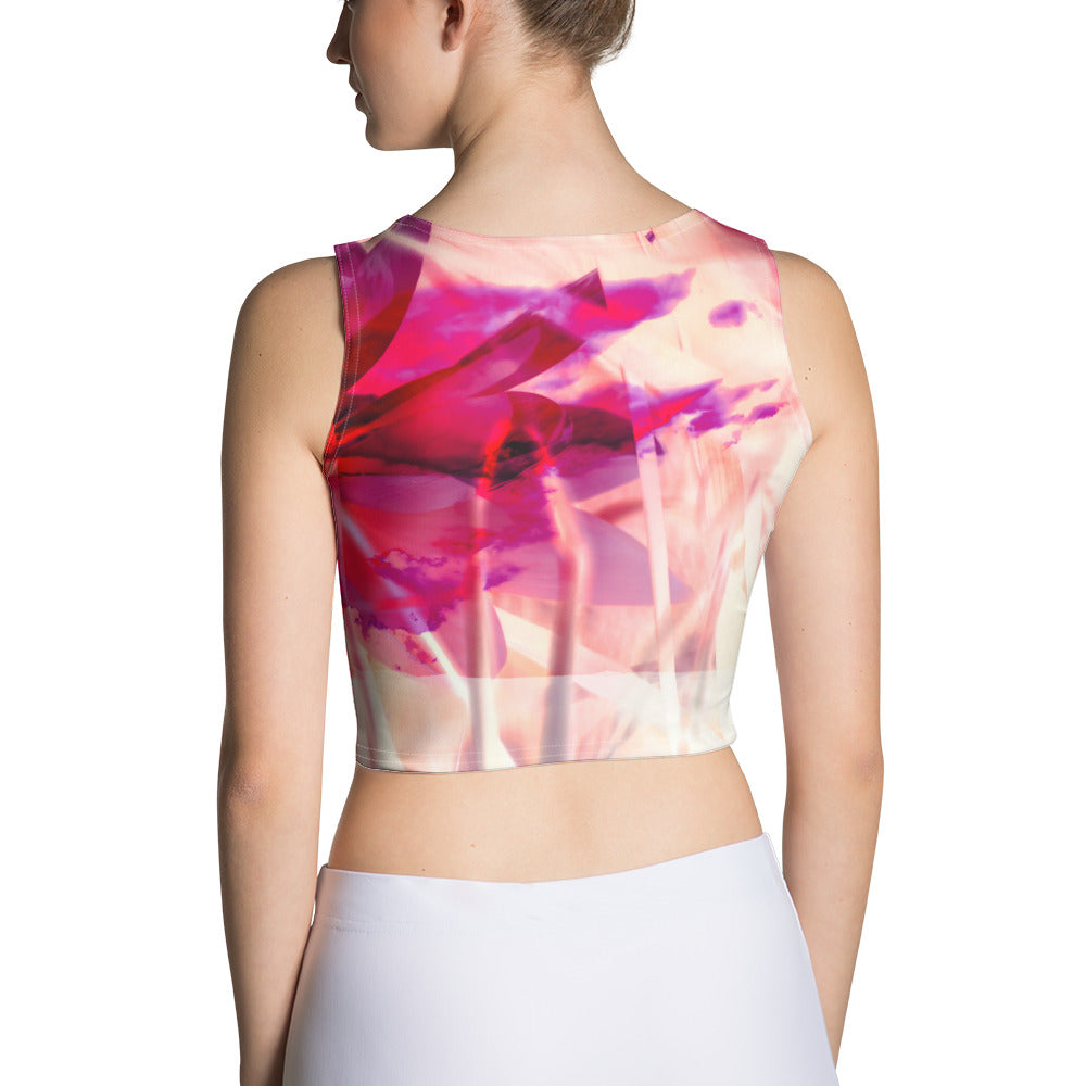 "Rose Waterflower" Crop Top
