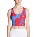 "Intense Blue R" Crop Top