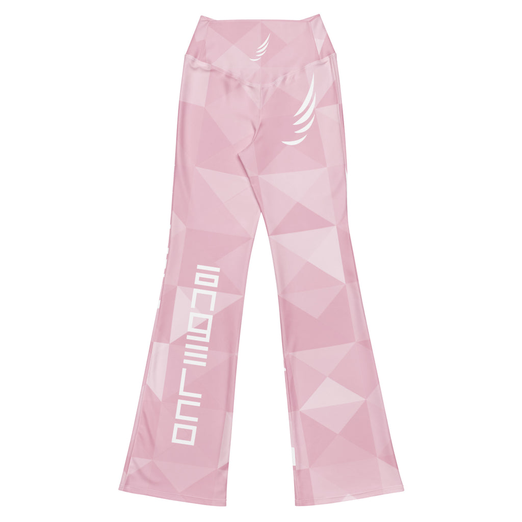 "Pastel Rose" Flare leggings