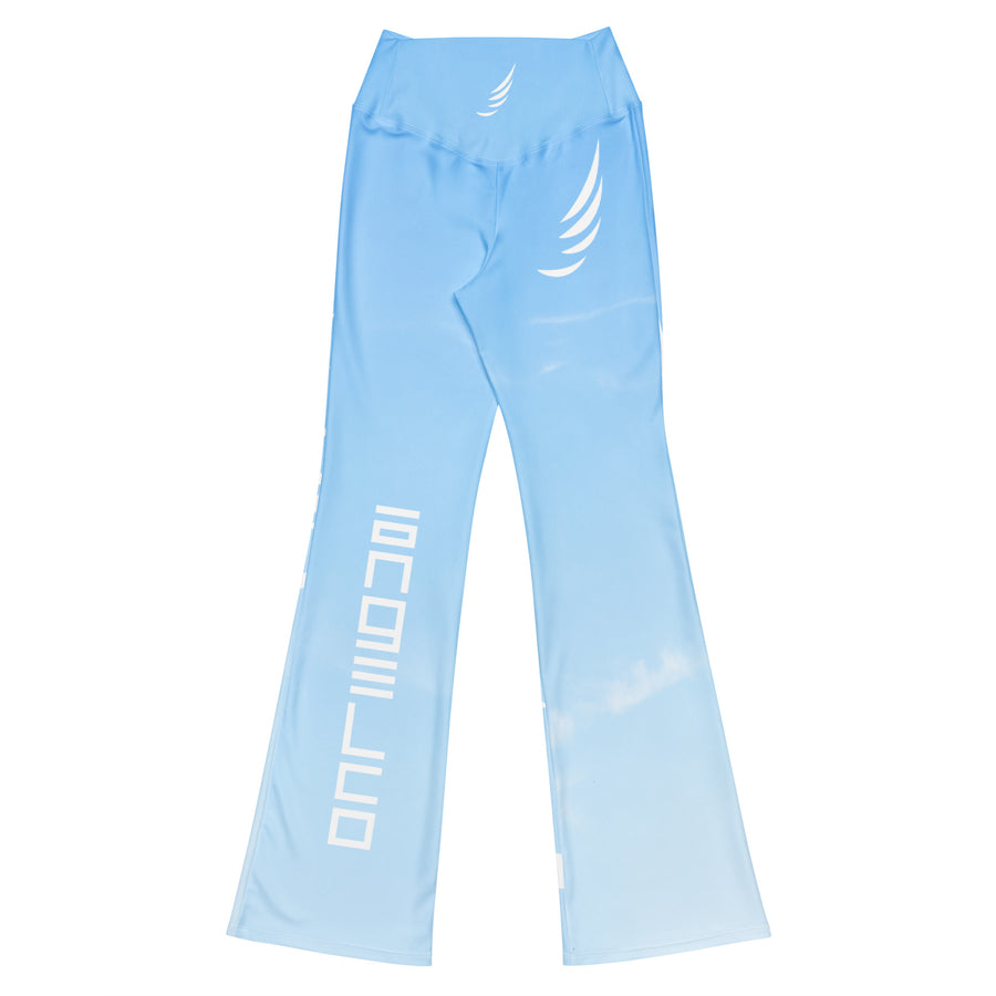 "Sky Blue" Flare leggings