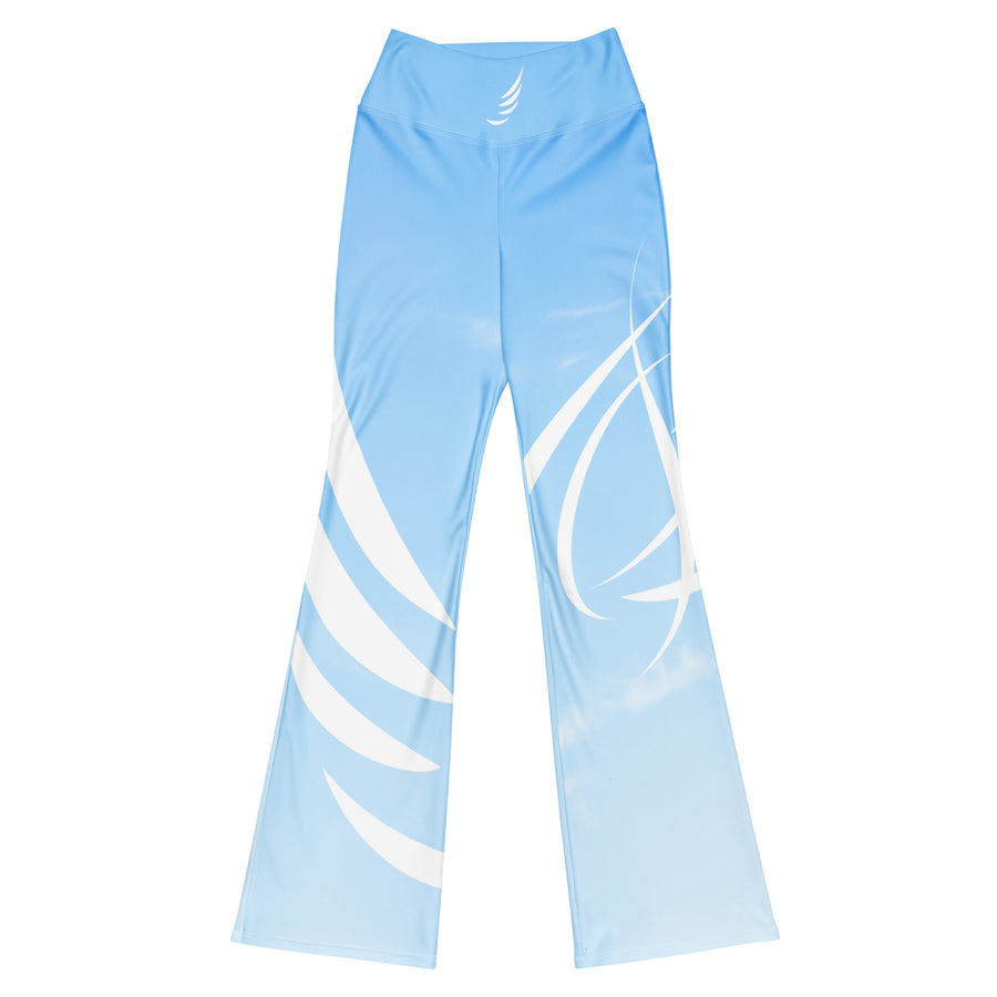 "Sky Blue" Flare leggings