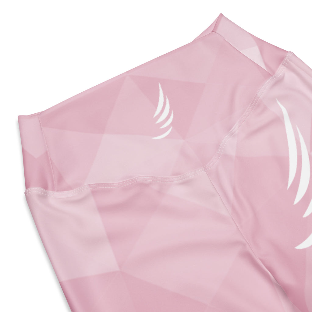 "Pastel Rose" Flare leggings
