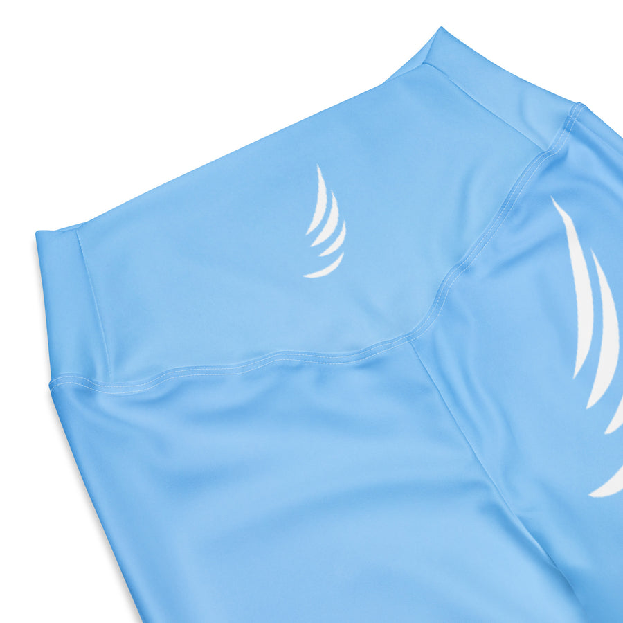 "Sky Blue" Flare leggings