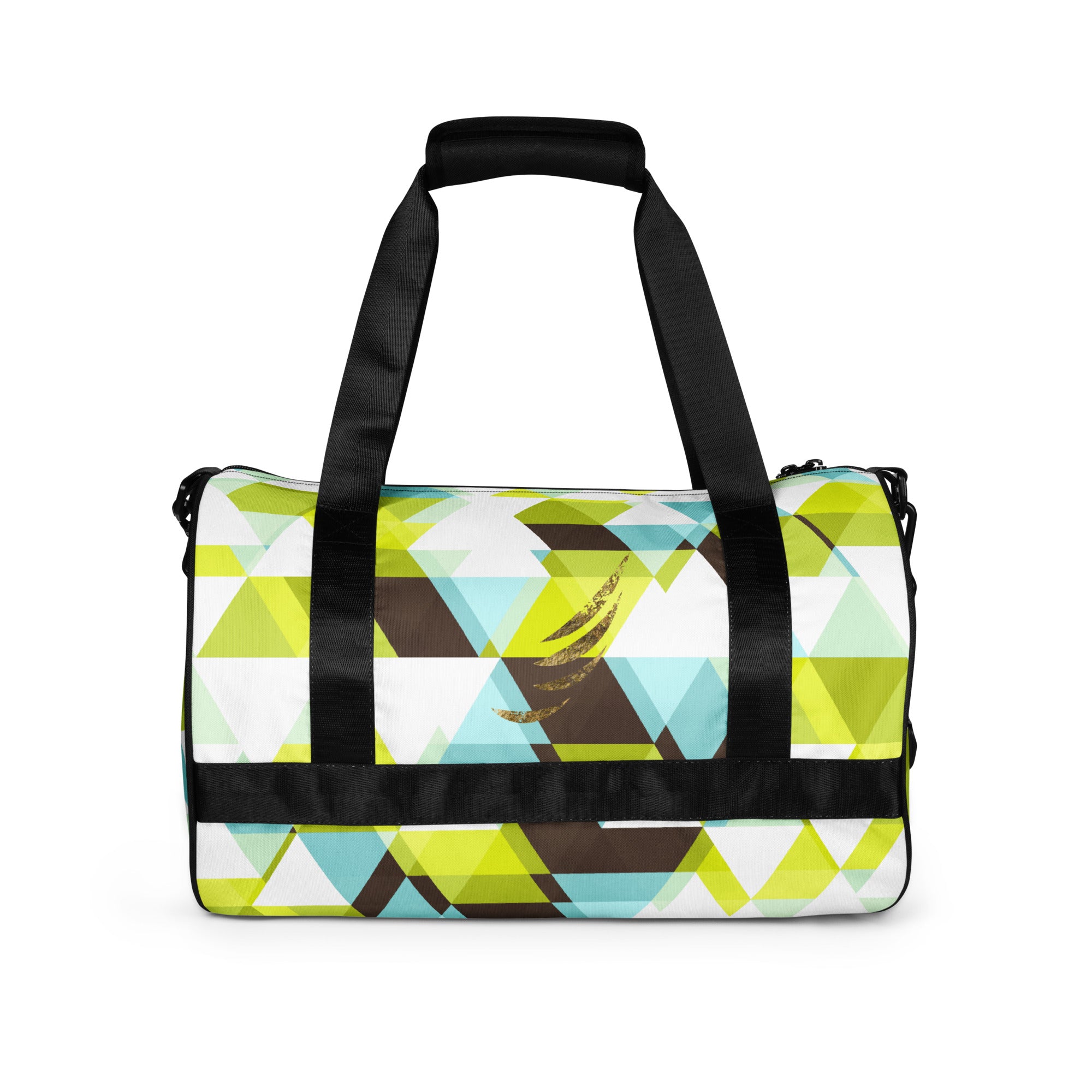 "Check Pattern Green" Gym bag