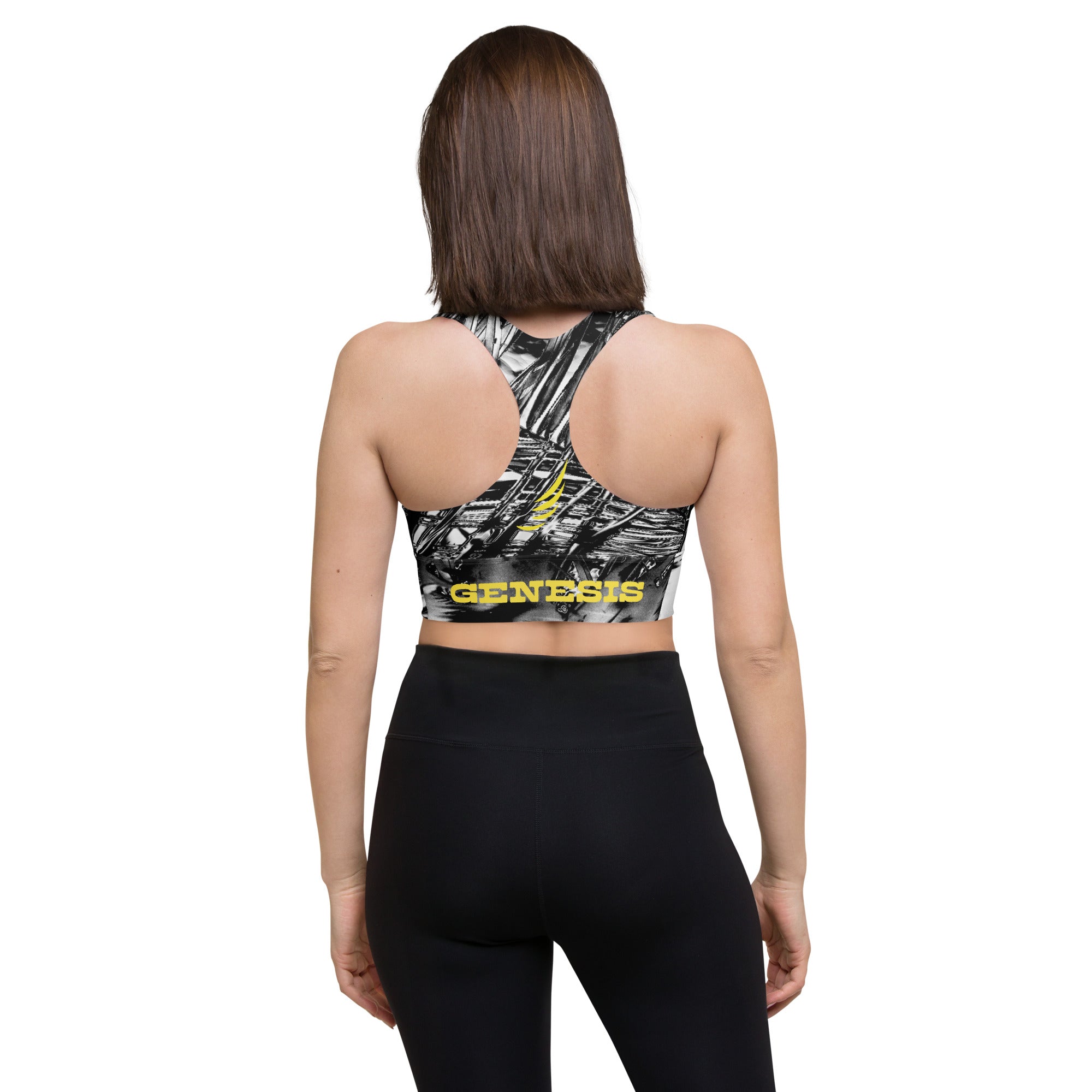 "Genesis" Longline sports bra