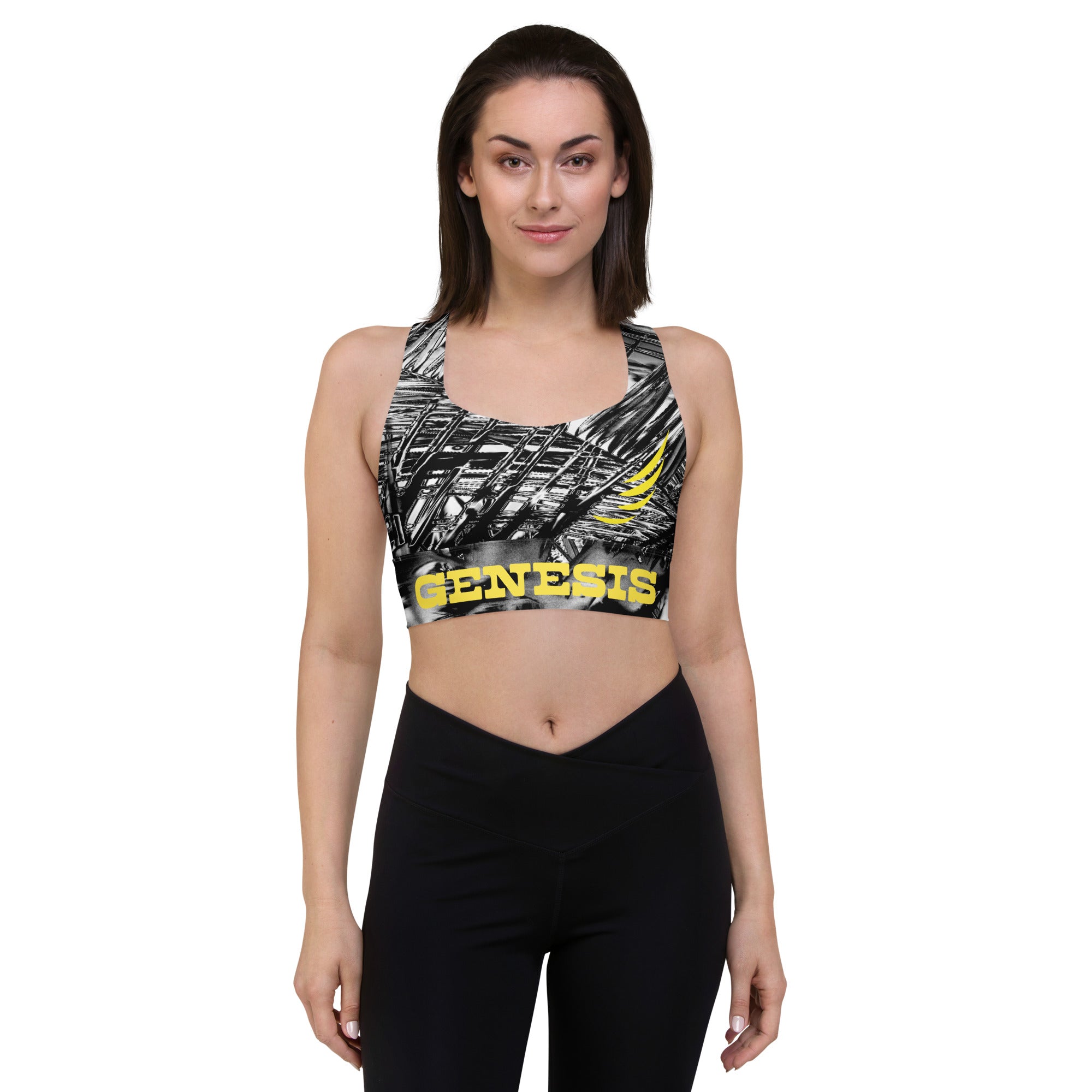 "Genesis" Longline sports bra
