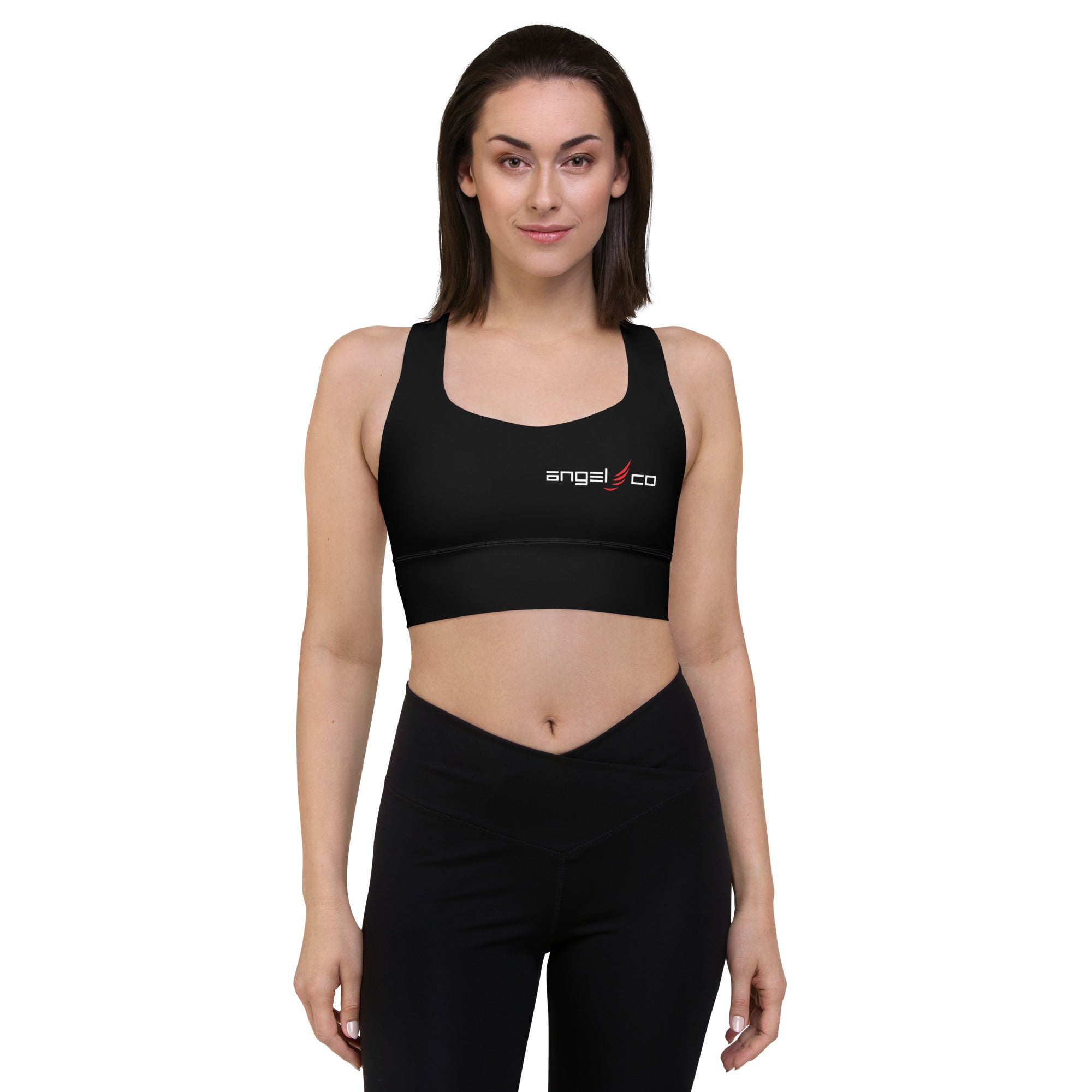 "Basic AngelCo" Longline sports bra
