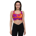 Longline sports bra
