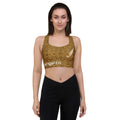 "Leopard" Longline sports bra