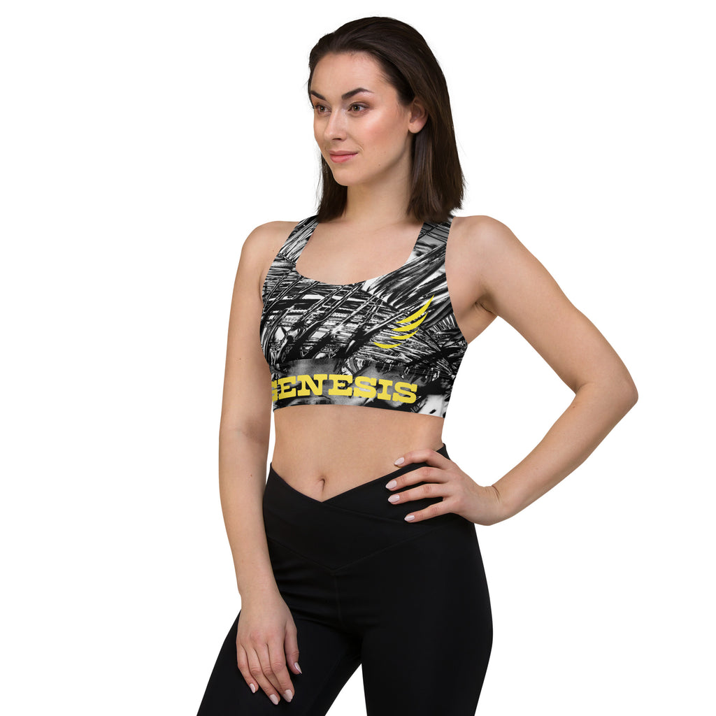 "Genesis" Longline sports bra