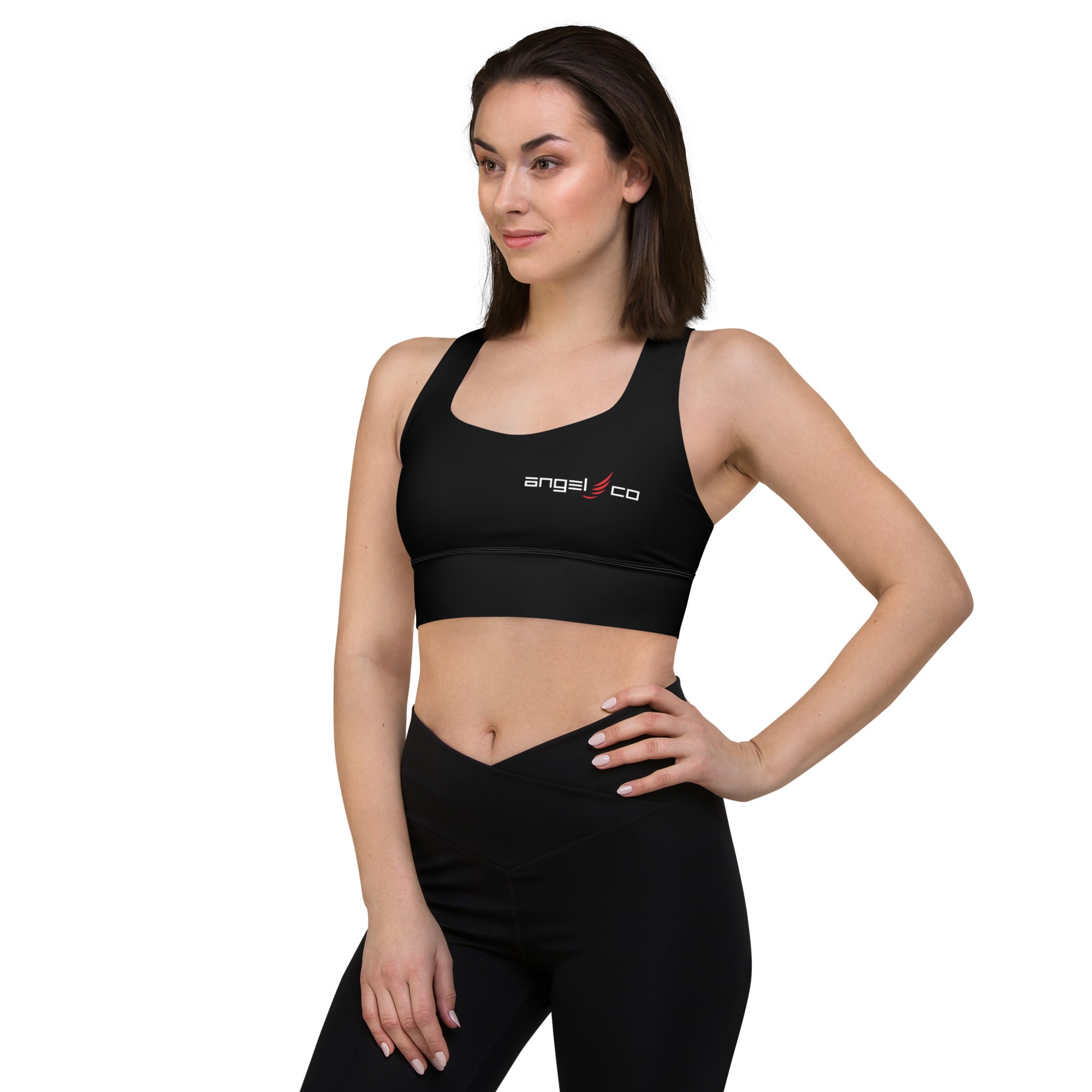 "Basic AngelCo" Longline sports bra