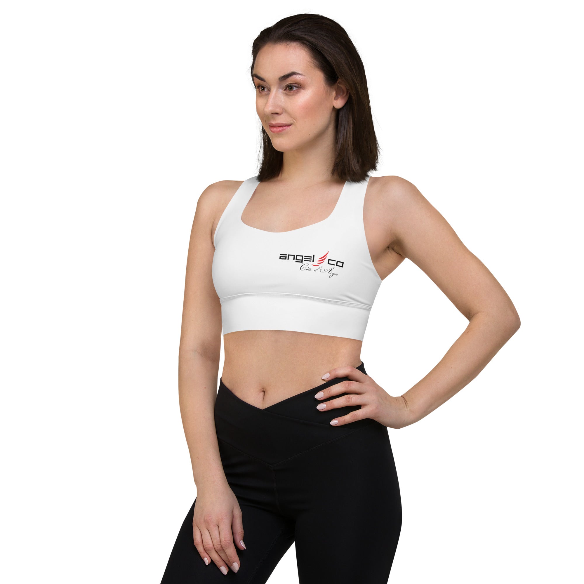 "Basic AngelCo" Longline sports bra