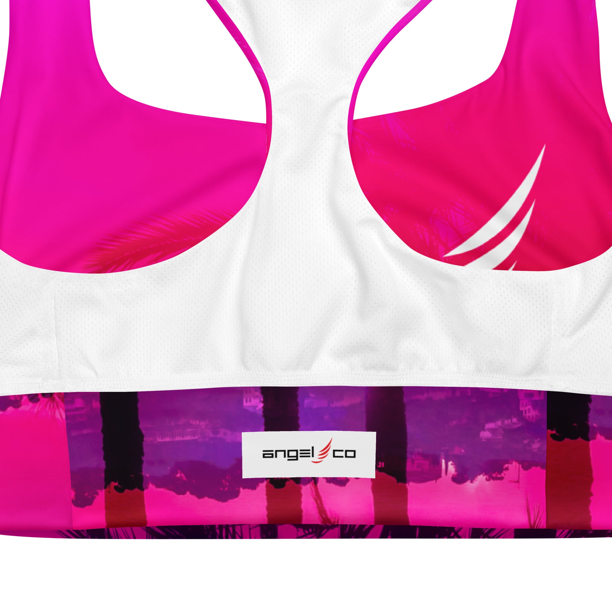 "Longing" Longline sports bra