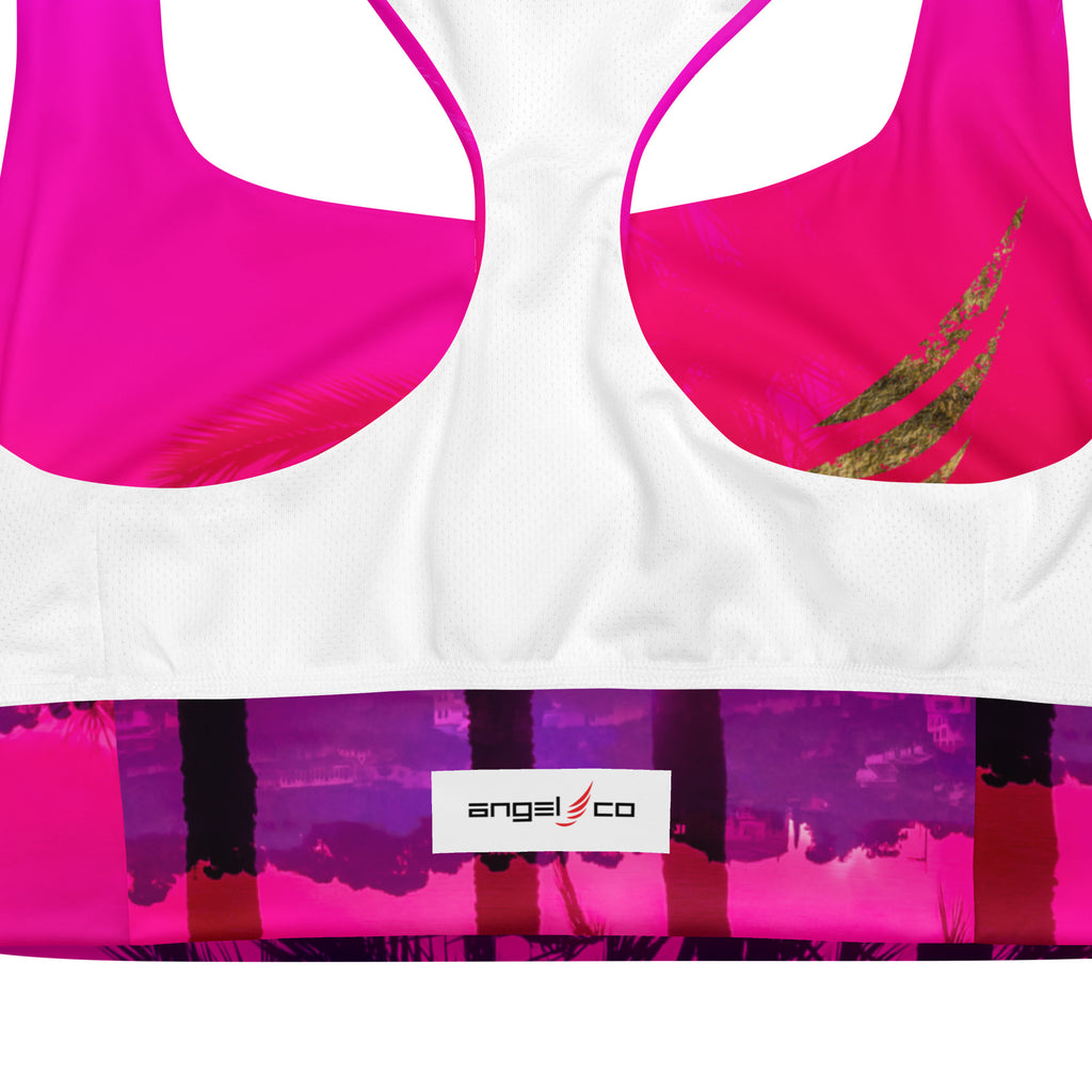 "Longing" Longline sports bra