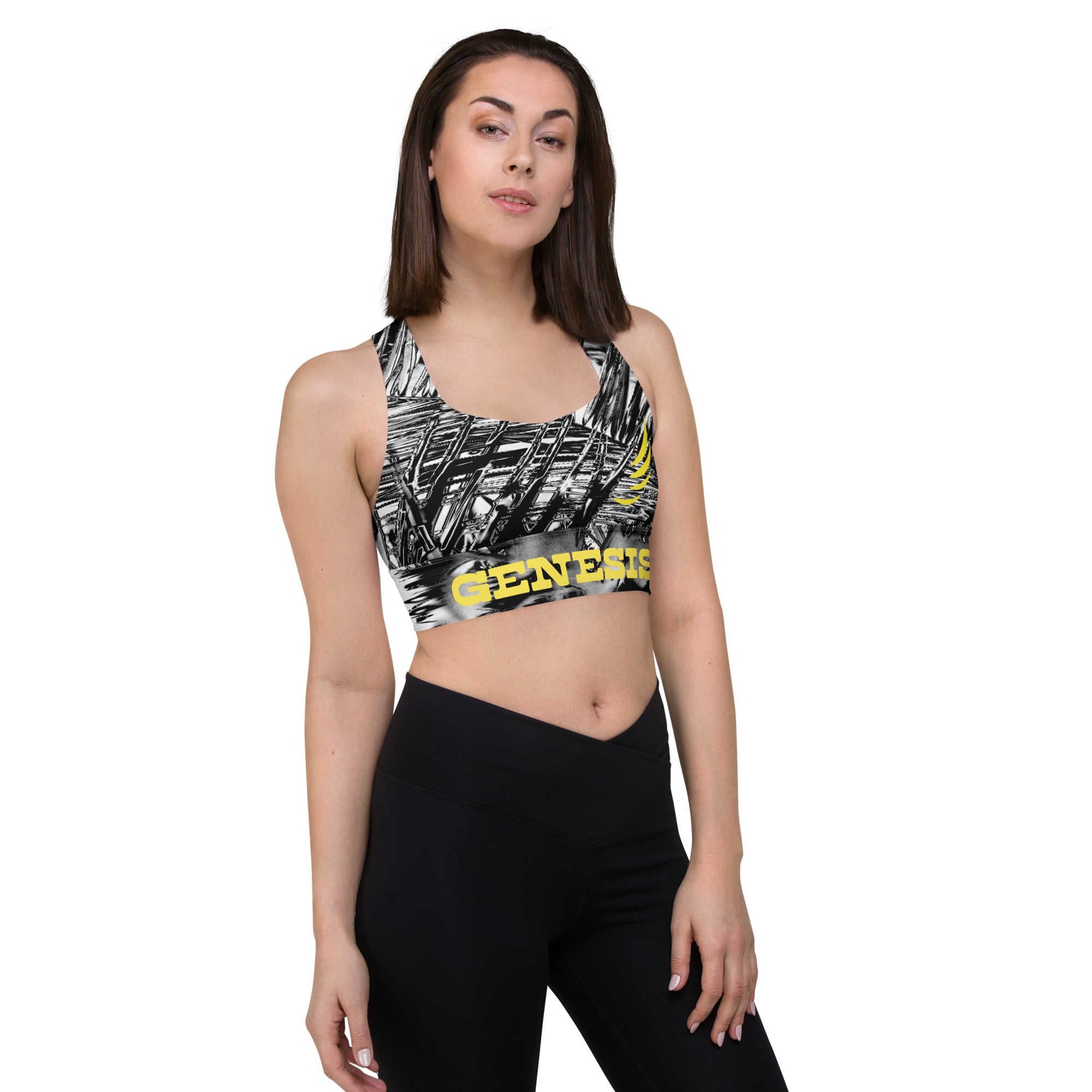 "Genesis" Longline sports bra