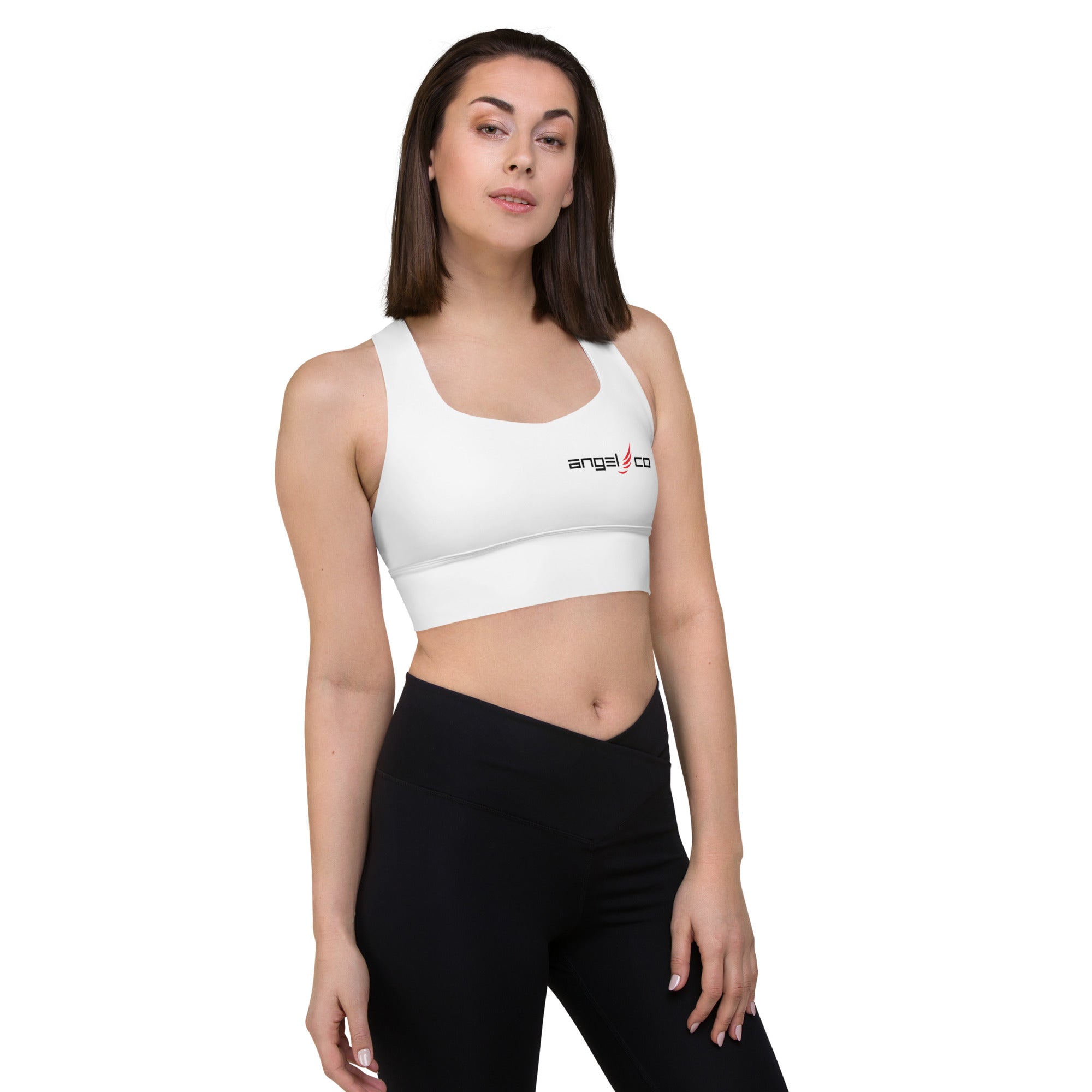 basic "AngelCo" Longline sports bra