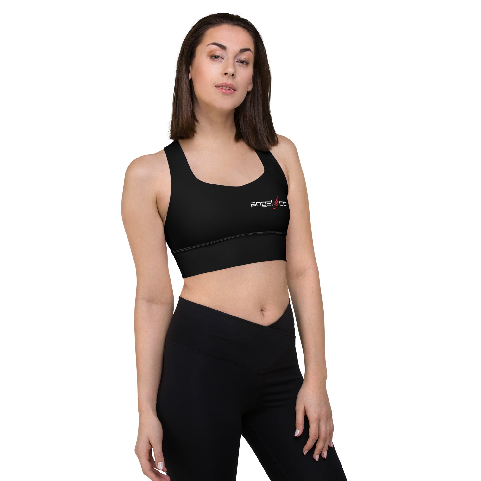 "Basic AngelCo" Longline sports bra
