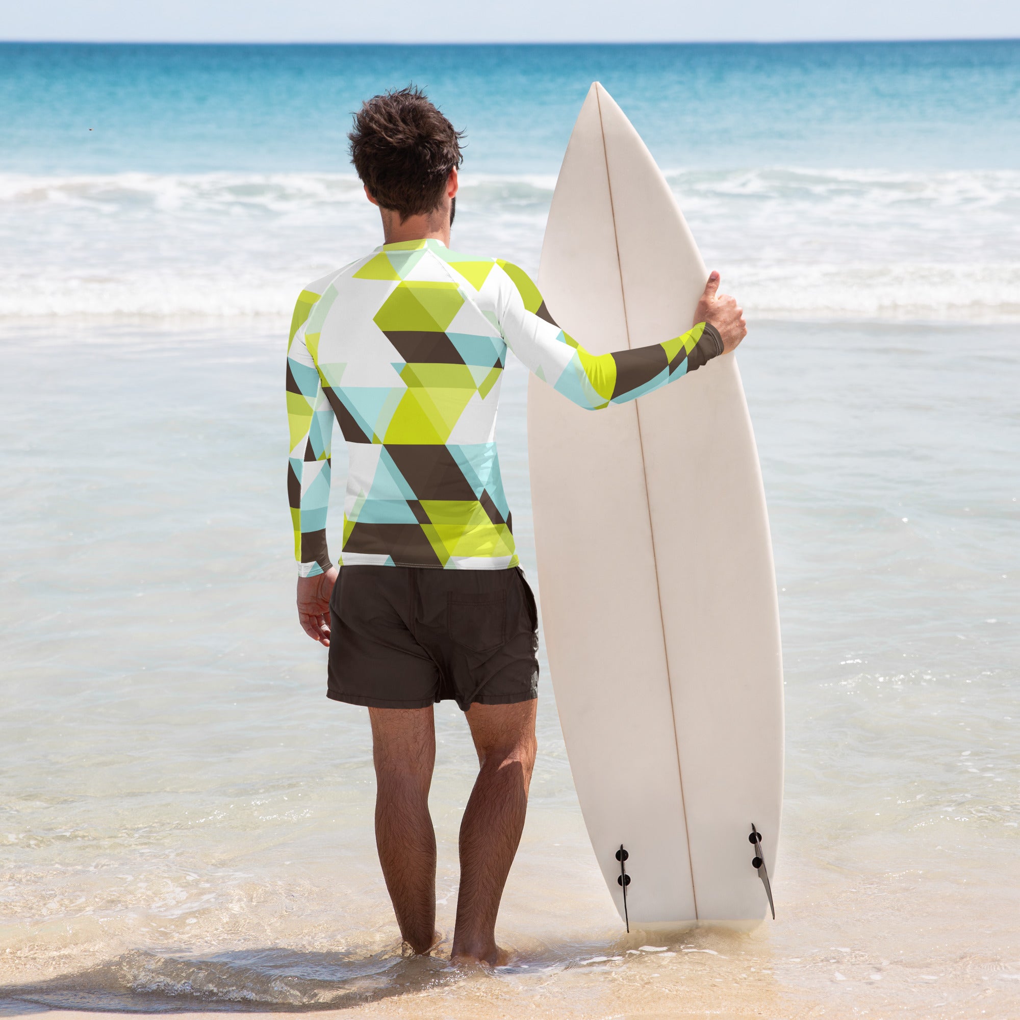 "Check Pattern" Rash Guard