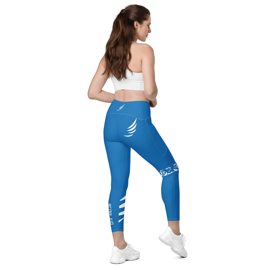 "Ice Blossom" PocketEase leggings