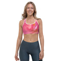 "Rose Blossom" Sports bra
