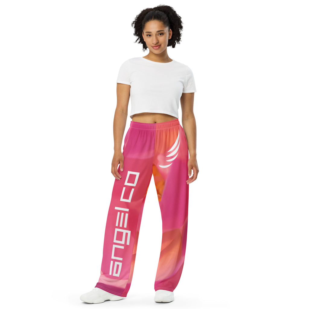 "Rose Blossom" wide-leg Pants