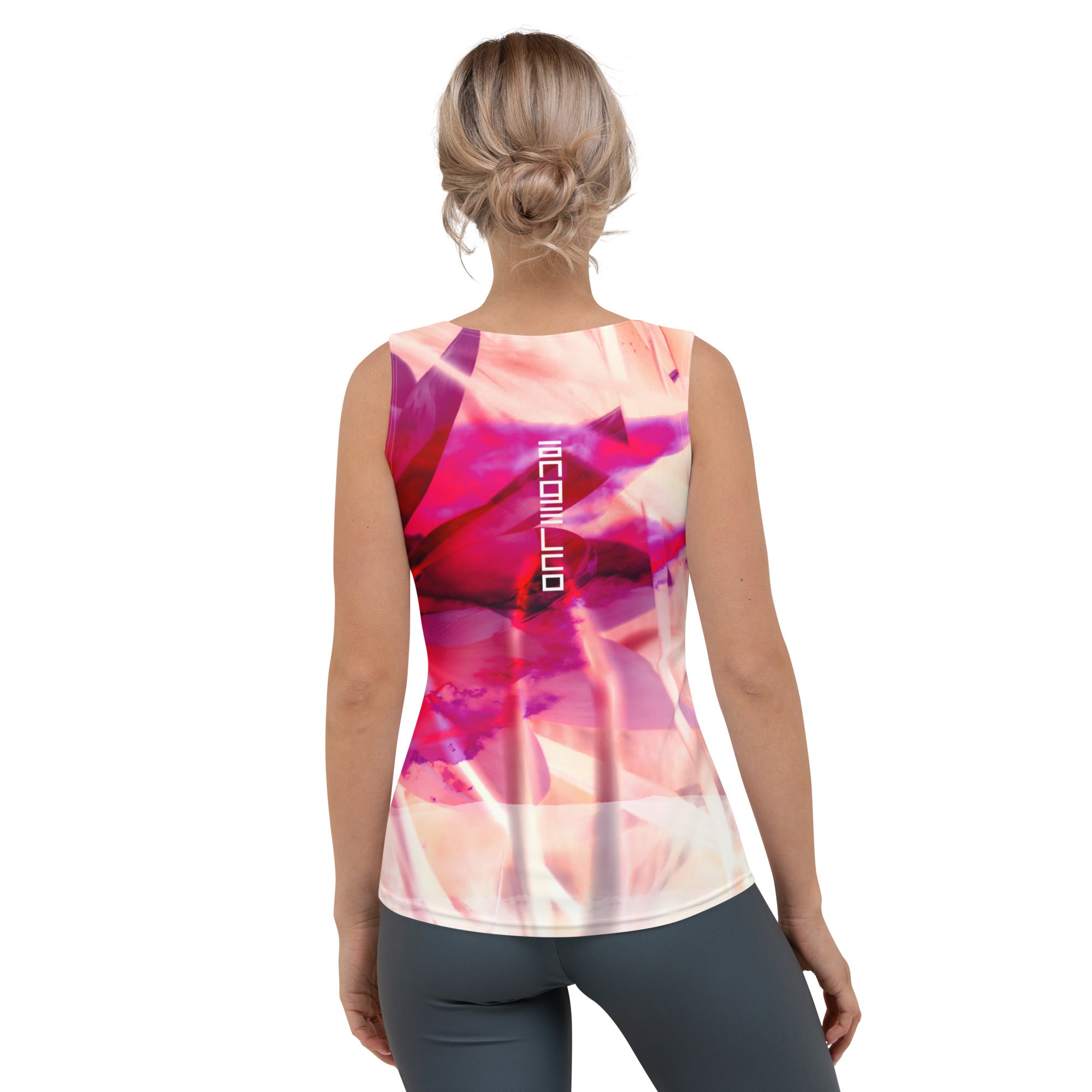 "Rose Waterflower" Sublimation Cut & Sew Tank Top
