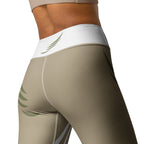 "Beige Green" Leggings