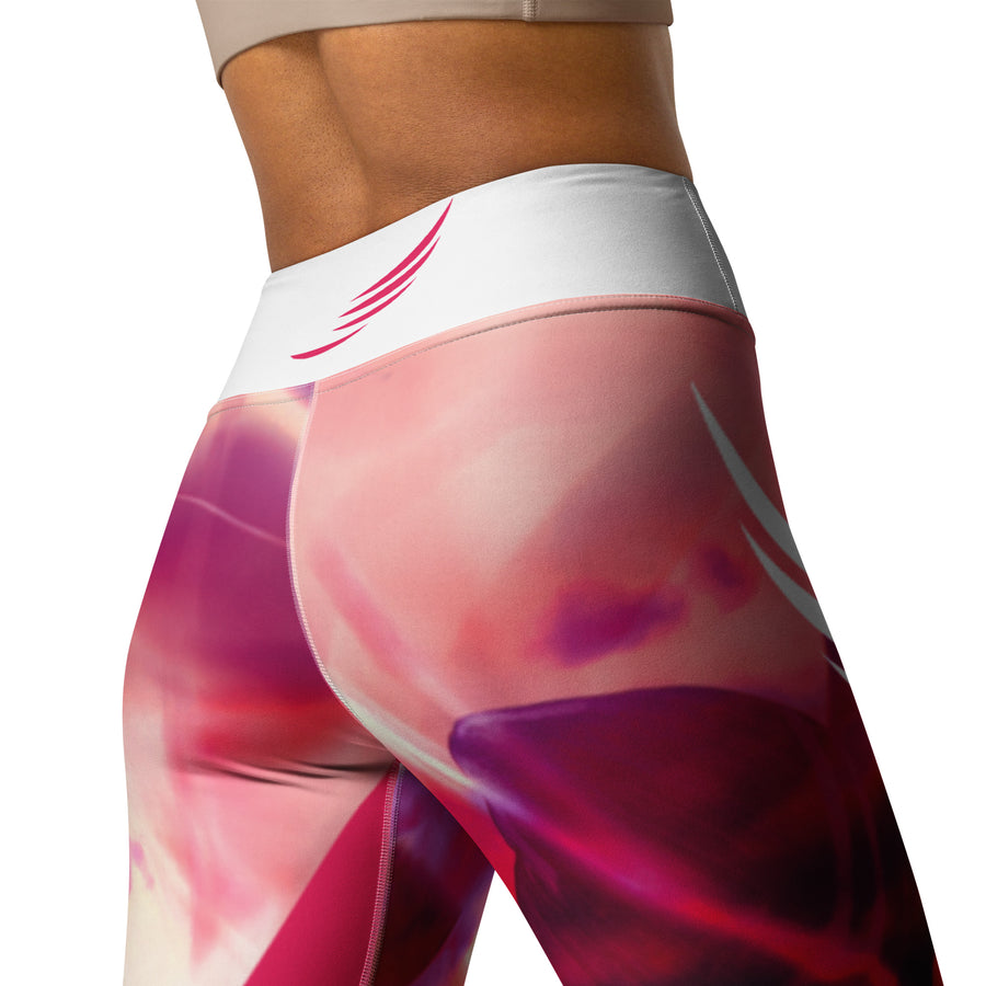 "Rose Waterflower" SoftTouch Leggings