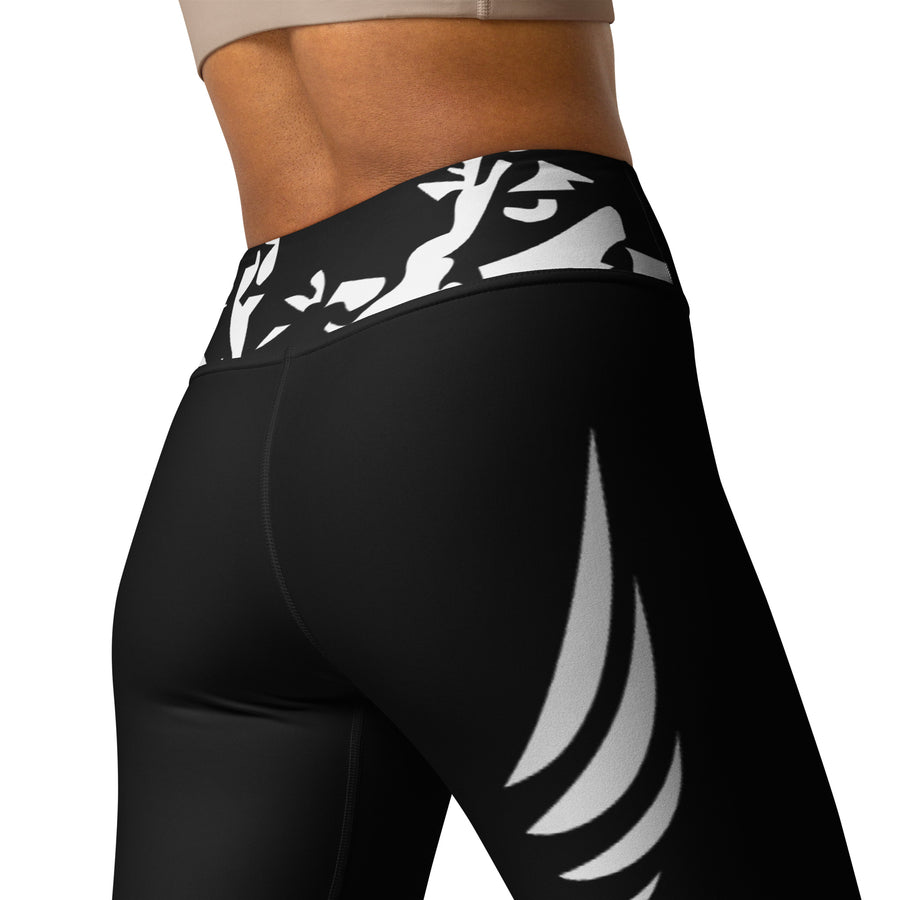 "Black Courage" SoftTouch Leggings