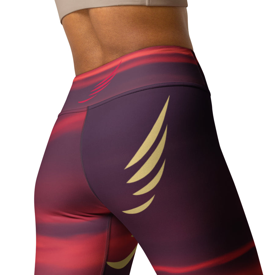 "Sunset Dive" Artemis SoftTouch Leggings