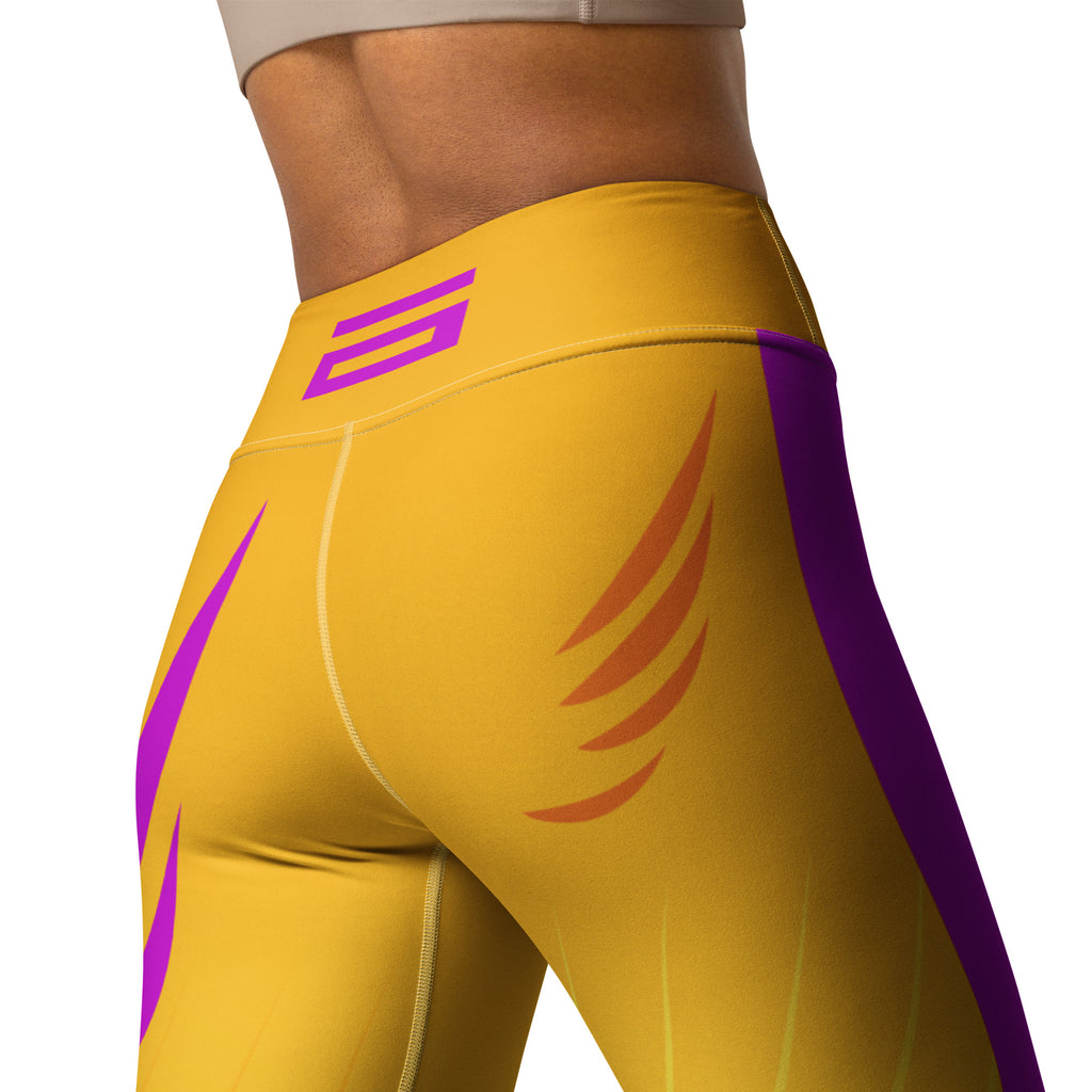 "Yellow Splash" Leggings
