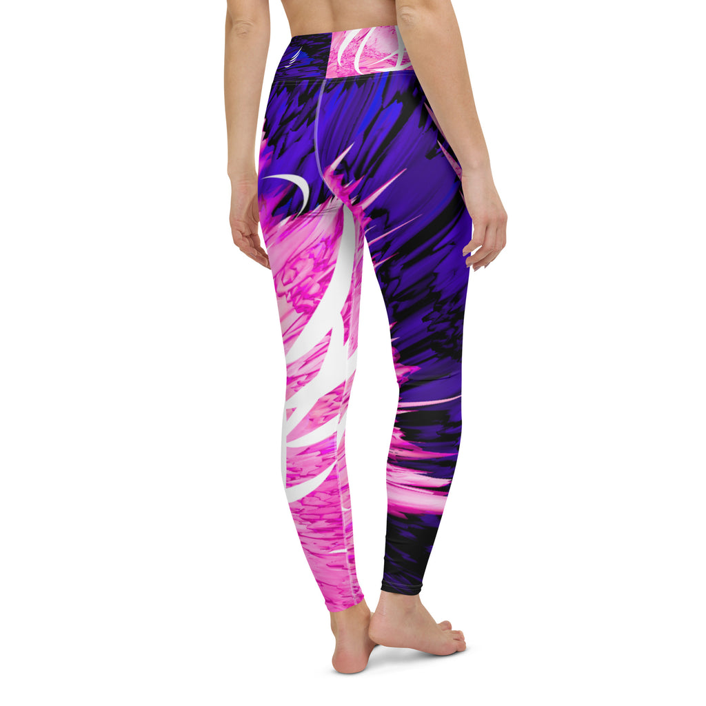 "BIRTH OF A ROSE" Leggings