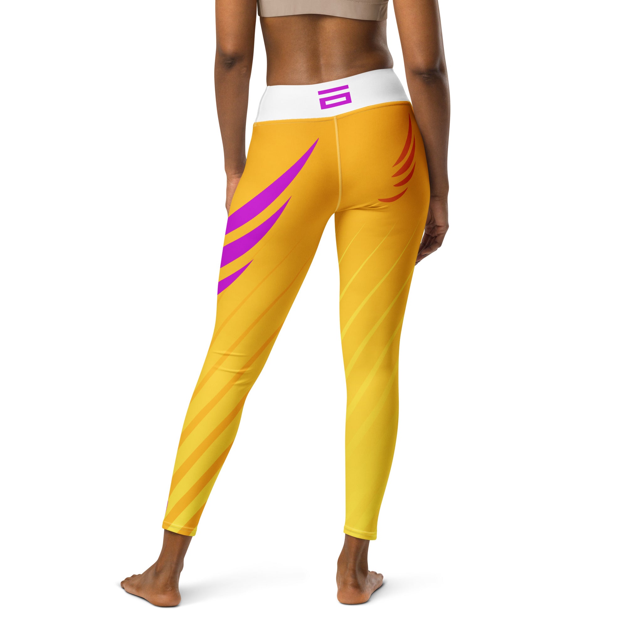 "Yellow Splash" Leggings