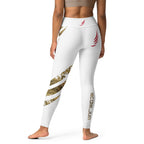 Legging « Rouge-Or »