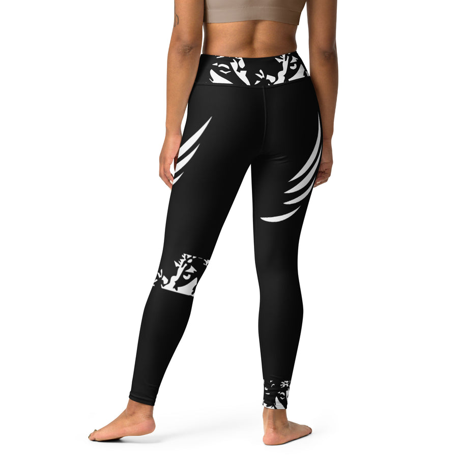 "Black Courage" SoftTouch Leggings