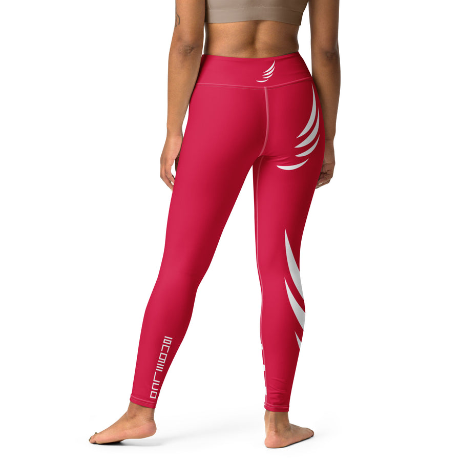 "Berry Red" SoftTouch Leggings