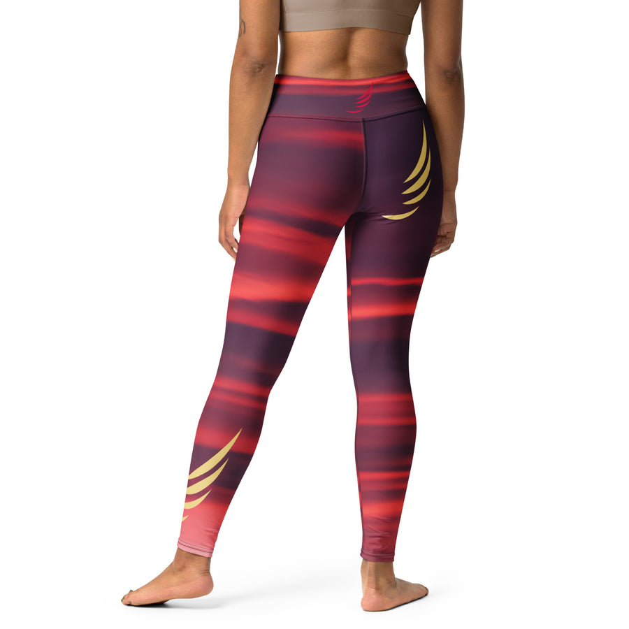 "Sunset Dive" Artemis SoftTouch Leggings