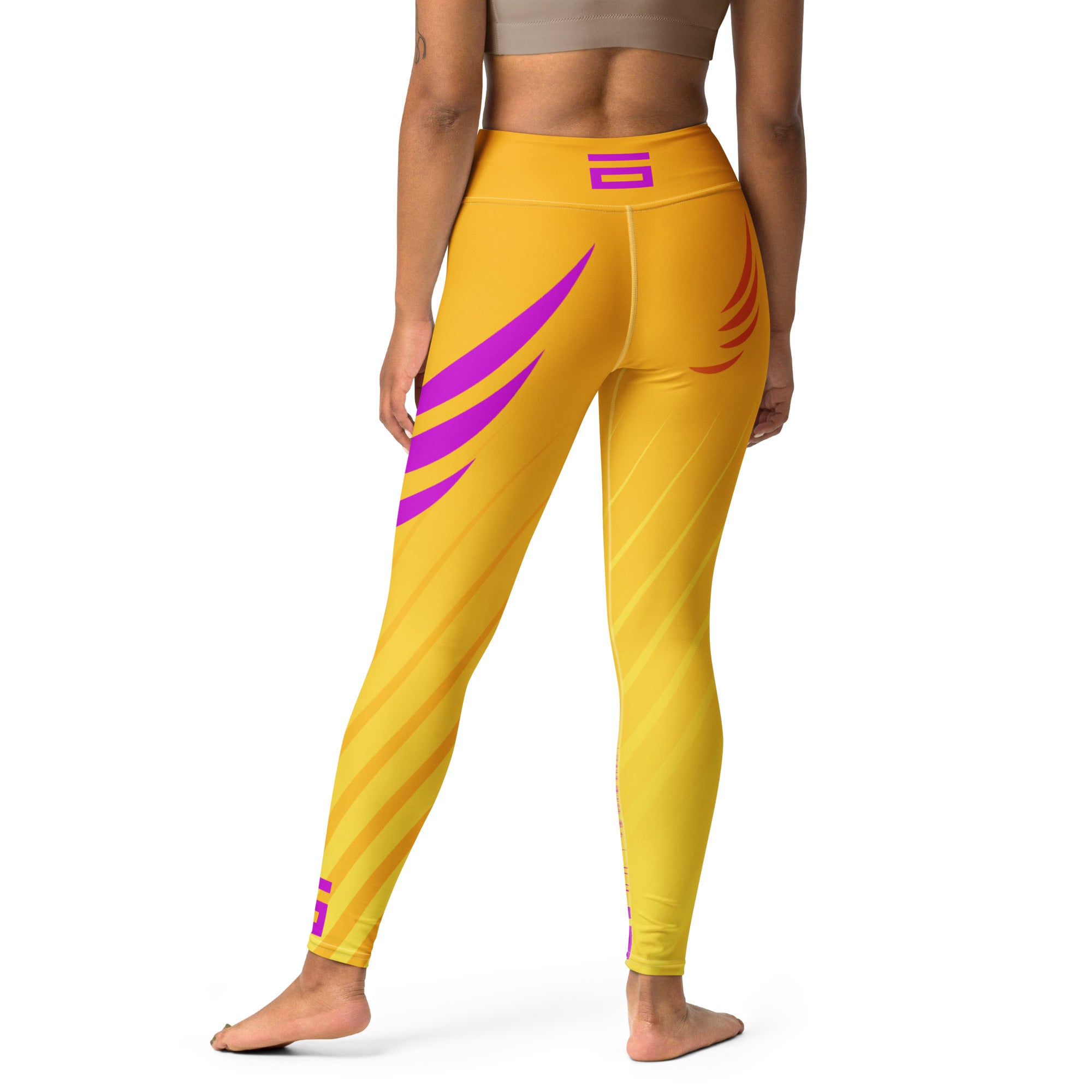 "Yellow Splash" Leggings
