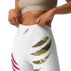 Legging « Rouge-Or »