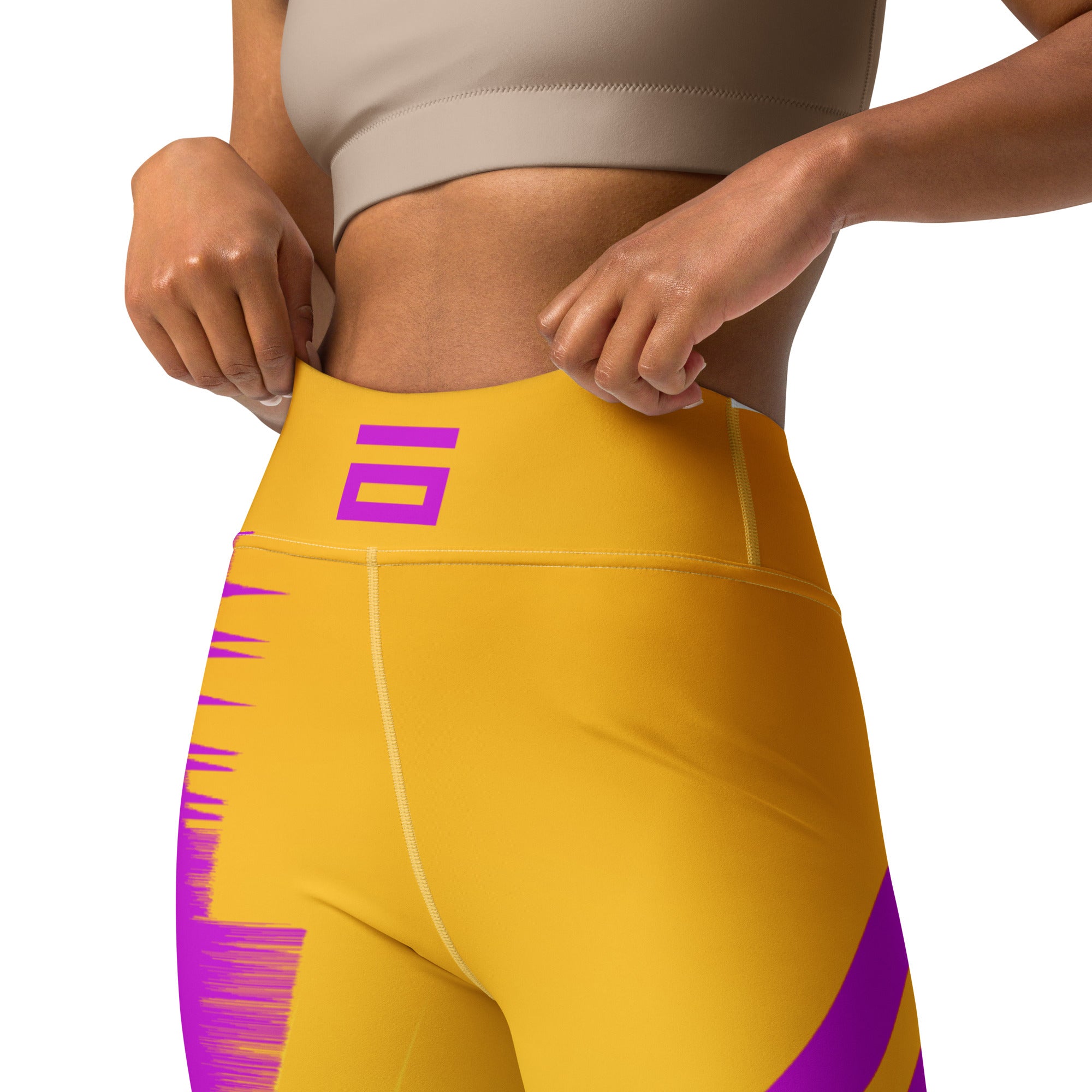 "Yellow Splash" Leggings