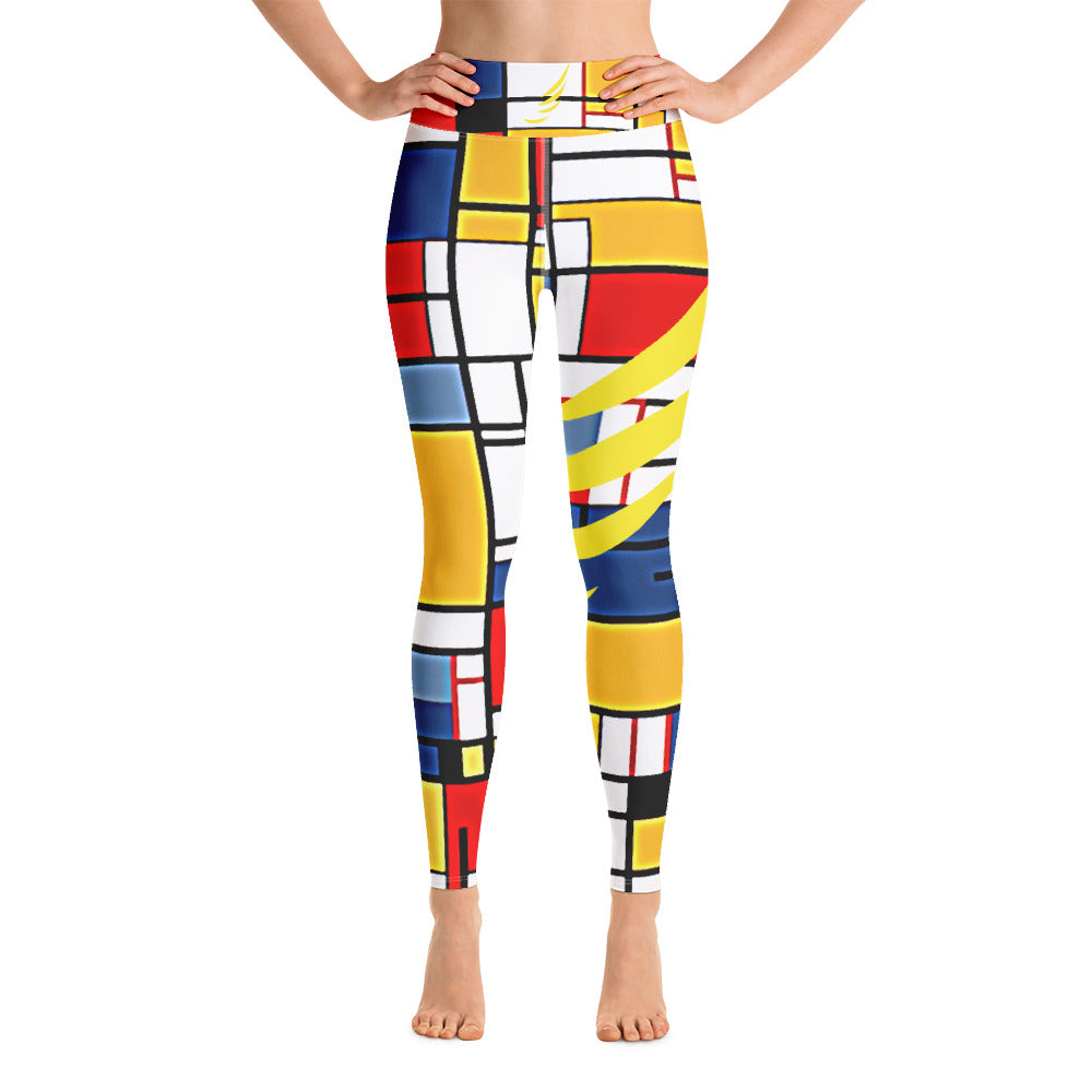 "Mondrian-Style" Leggings