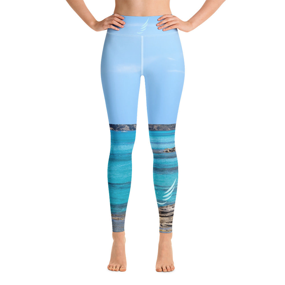 "Ocean Blue" Leggings