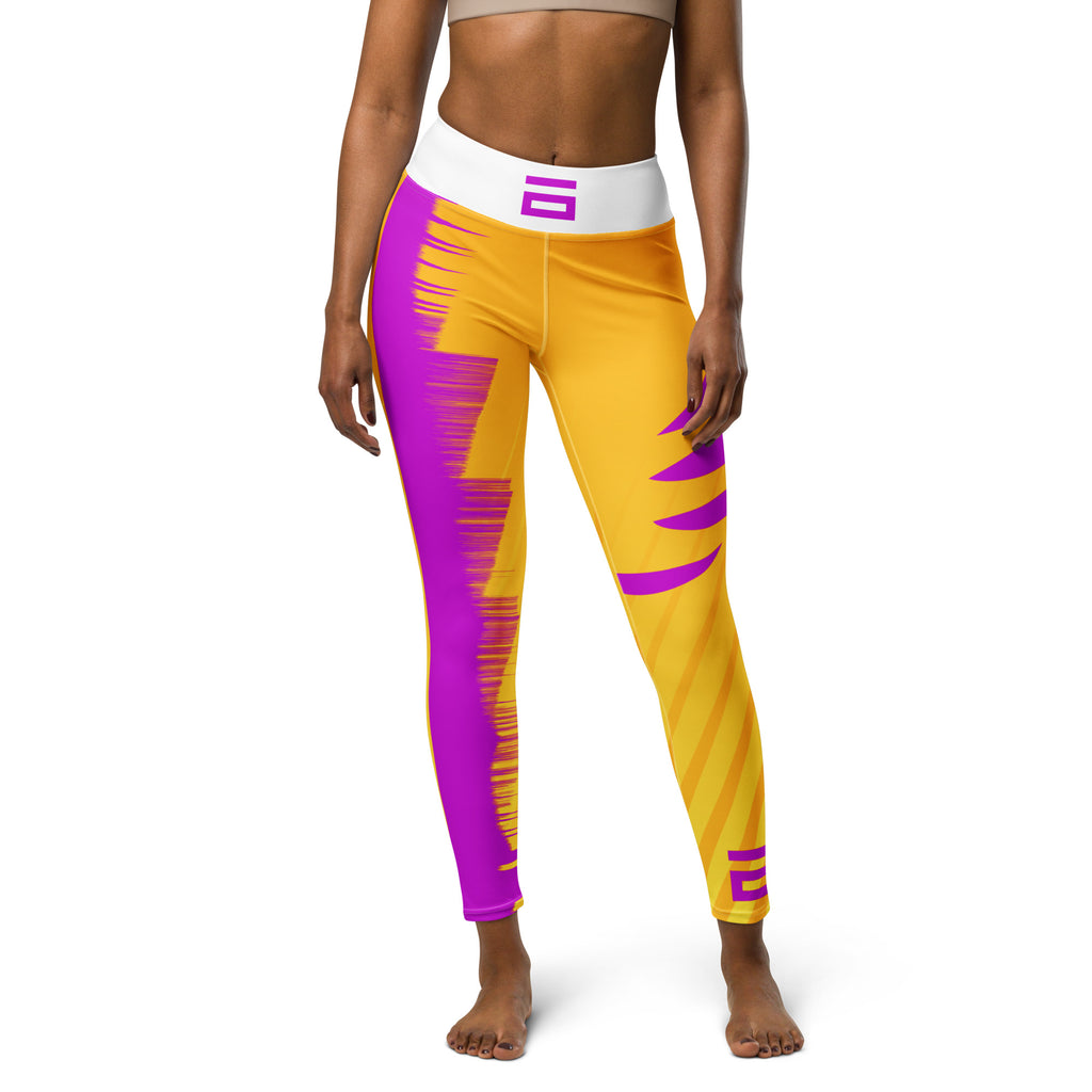 "Yellow Splash" Leggings