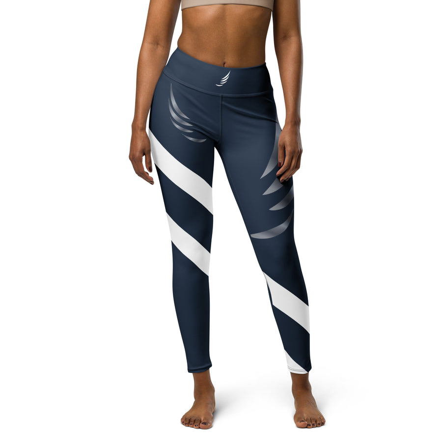 "Navy Blue Wings" Leggings