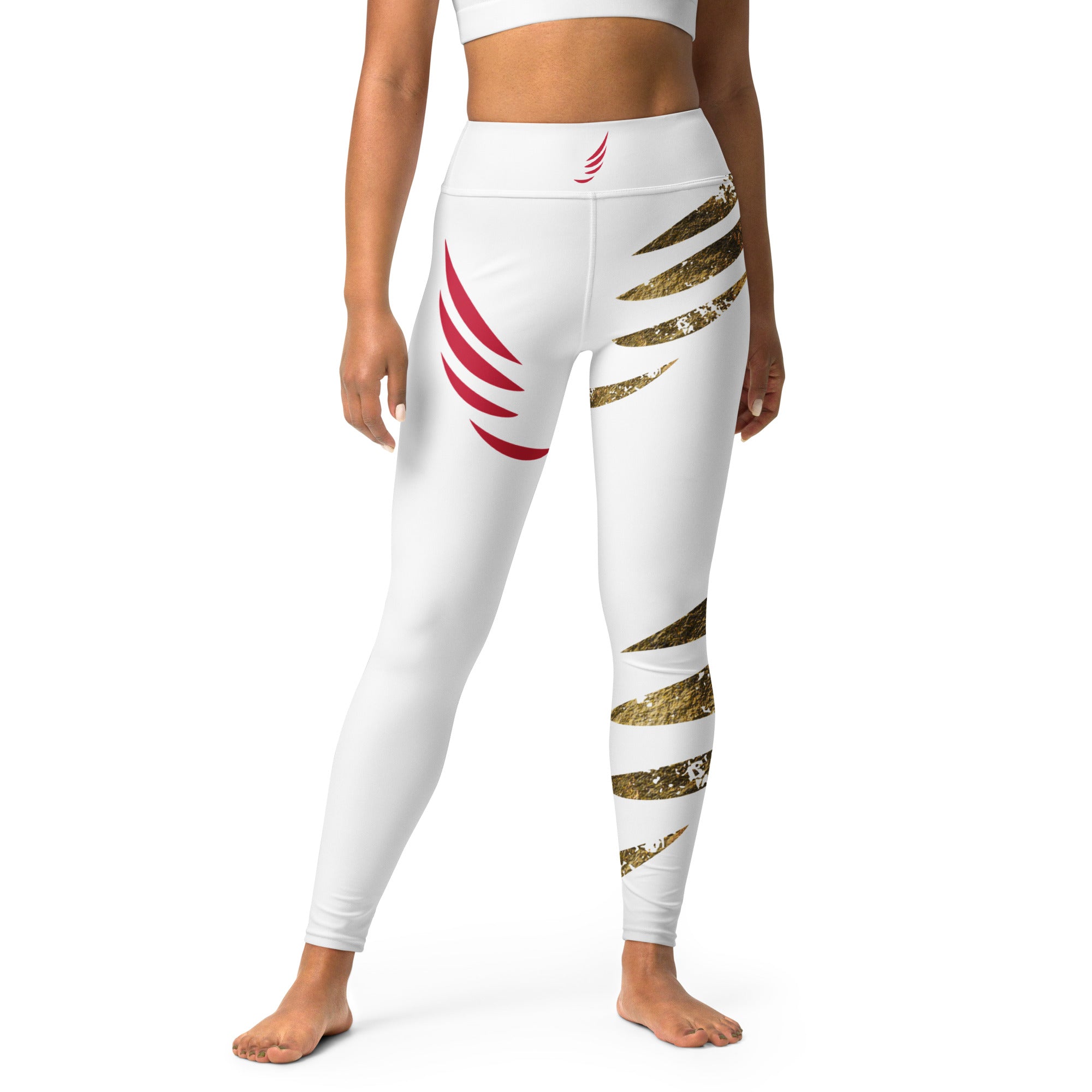 "Red-Gold" Leggings
