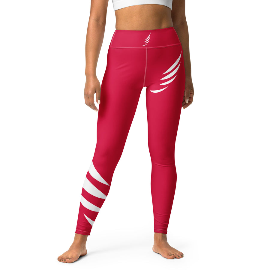 "Berry Red" SoftTouch Leggings