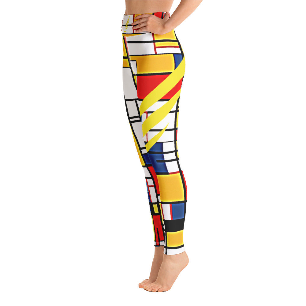 "Mondrian-Style" Leggings