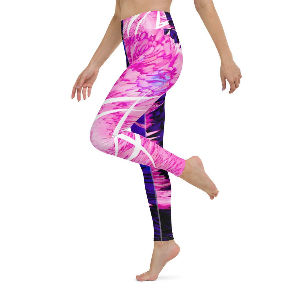 "BIRTH OF A ROSE" Leggings