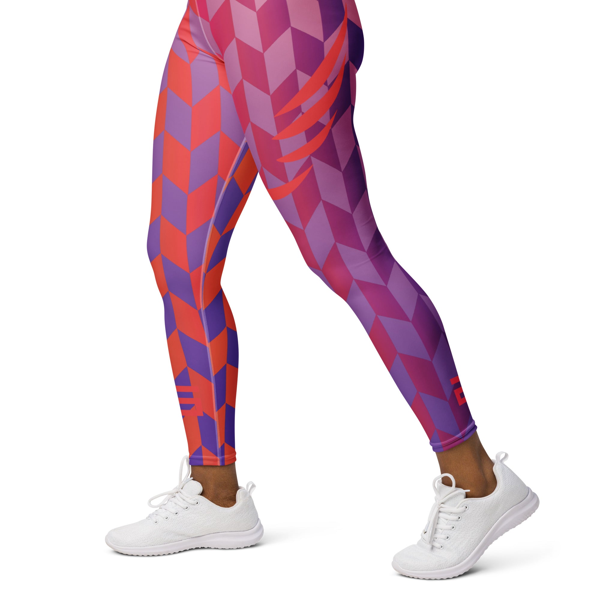 "Fall Dream Pink-Violet" Leggings